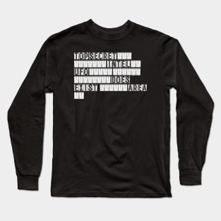 Top Secret UFO Exist Long Sleeve T-Shirt